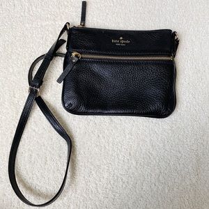 KATE SPADE- Medium Black Crossbody